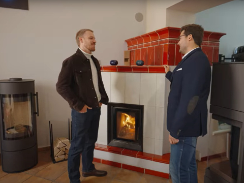 Známý tanečník Martin Prágr vybírá kamna ROMOTOP do svého vinného sklípku 🍷🔥