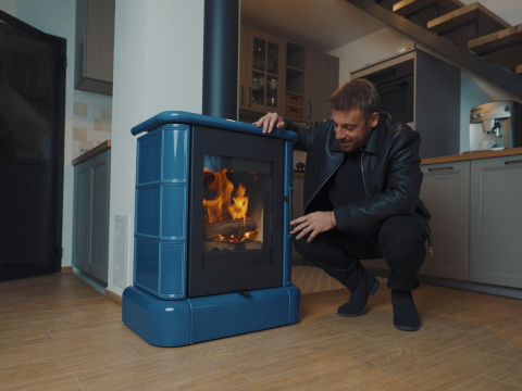 Romotop SIENA N 01: Instalace kamen u Martina Prágra a první zátop 🔥