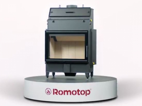 Krbová vložka s teplovodním výměníkem Romotop HEAT W 2g 70.50.01