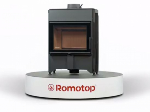 Krbová vložka rovná s trojitým prosklením a zadním přikládáním Romotop DYNAMIC B2G 66.50.13