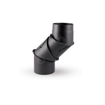 KOLENO ČTYŘDÍLNÉ S ČISTÍCÍMI OTVORY 180/UNI/2mm
