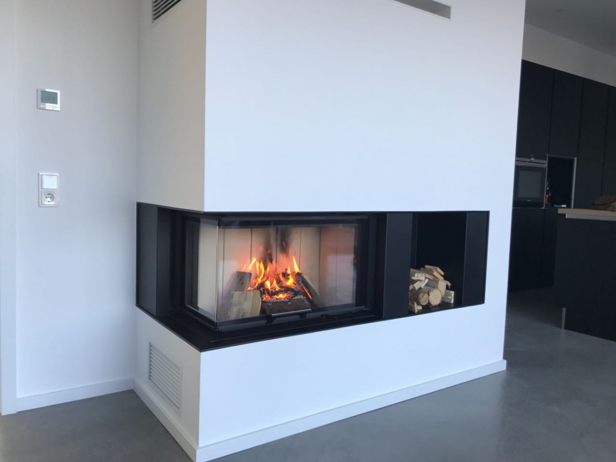 Krbove Vlozky Romotop Heat Rohove S Vysuvnymi Dvirky A Ohybanym