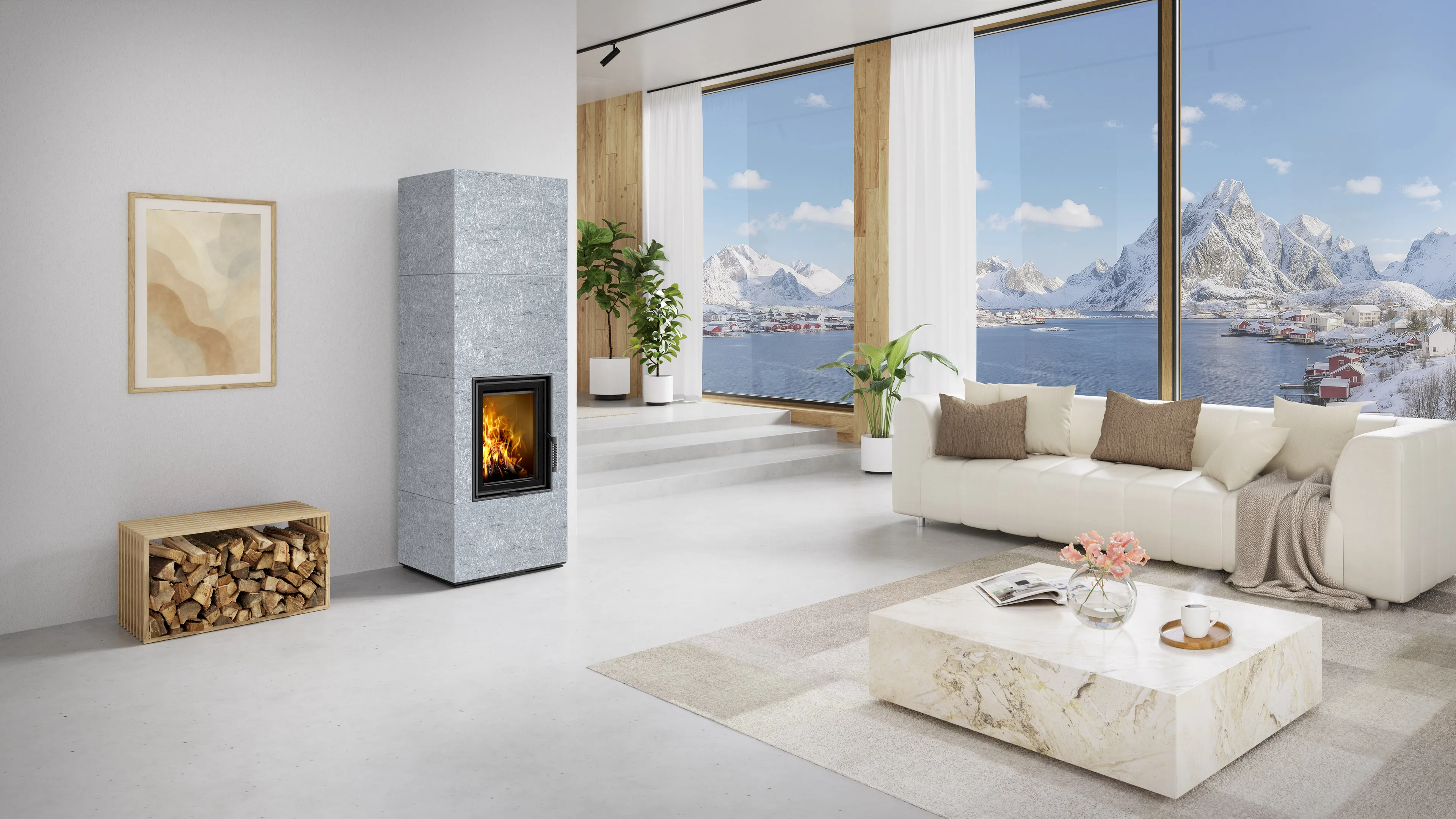 NORDAC kámen - akumulační kamna Romotop